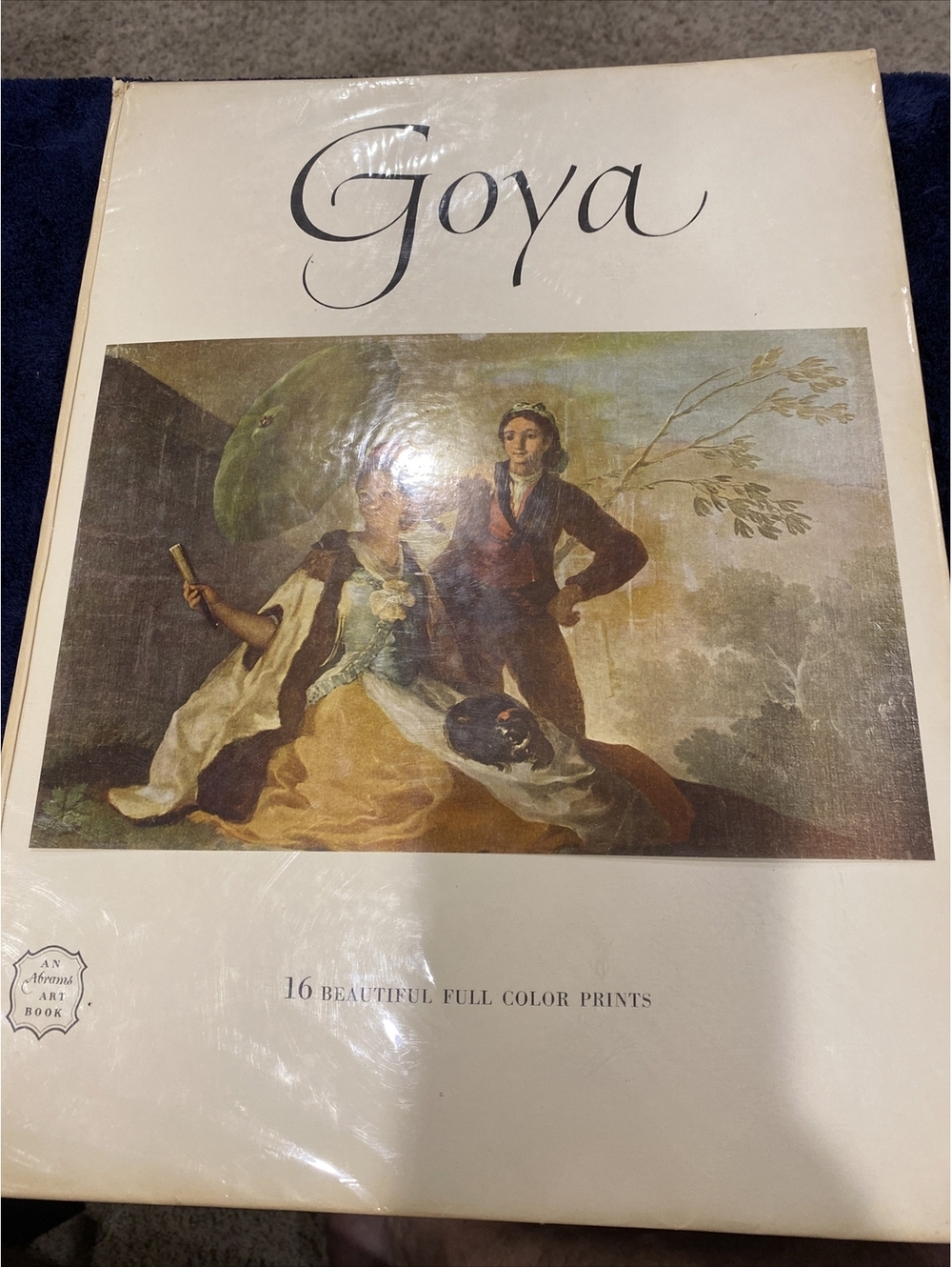 GOYA 15 Beautiful Full Cover Prints Art Book 1954 Plate One